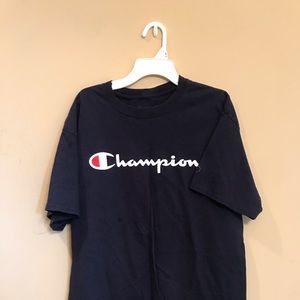 Navy Blue Champion Shirt